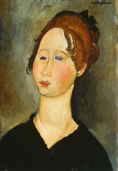 Femme bourguignonne – Amedeo Modigliani Amedeo Modigliani 70x105