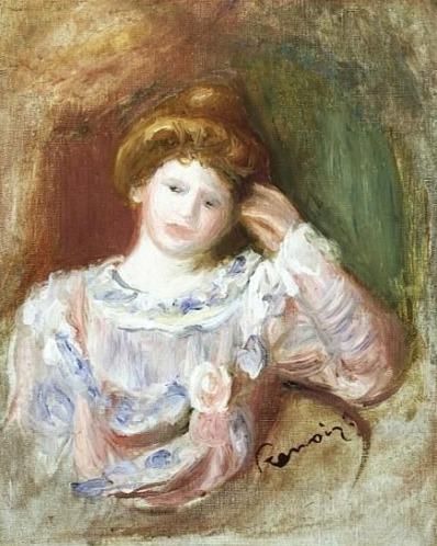 Buste de femme, vers 1907 – Pierre-Auguste Renoir Pierre-Auguste Renoir 70x85