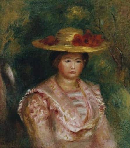 Buste de femme (Gabrielle) – Pierre-Auguste Renoir Pierre-Auguste Renoir 70x70