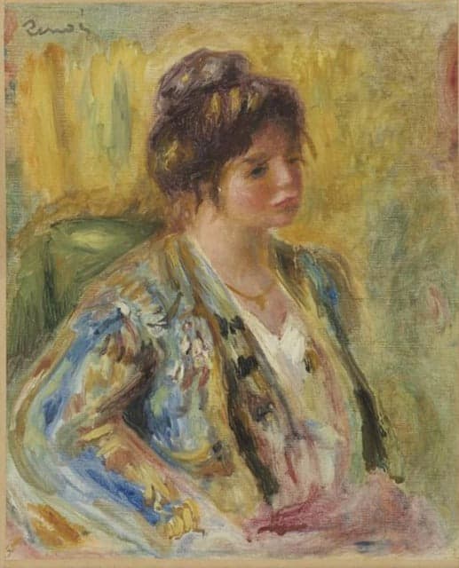 Buste de femme en costume oriental – Pierre-Auguste Renoir Pierre-Auguste Renoir 70x85