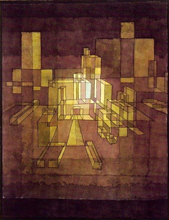 Perspective de la ville, 1928 – Paul Klee Paul Klee 70x85