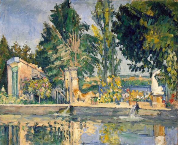 Le Bassin du Jas de Bouffan – Paul Cézanne Paul Cézanne 85x75