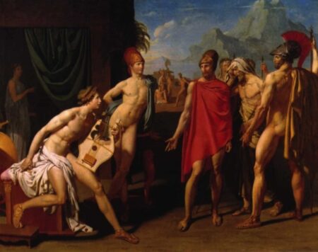 Achille recevant les envoyés d’Agamemnon – Jean-Auguste-Dominique Ingres Jean-Auguste-Dominique Ingres