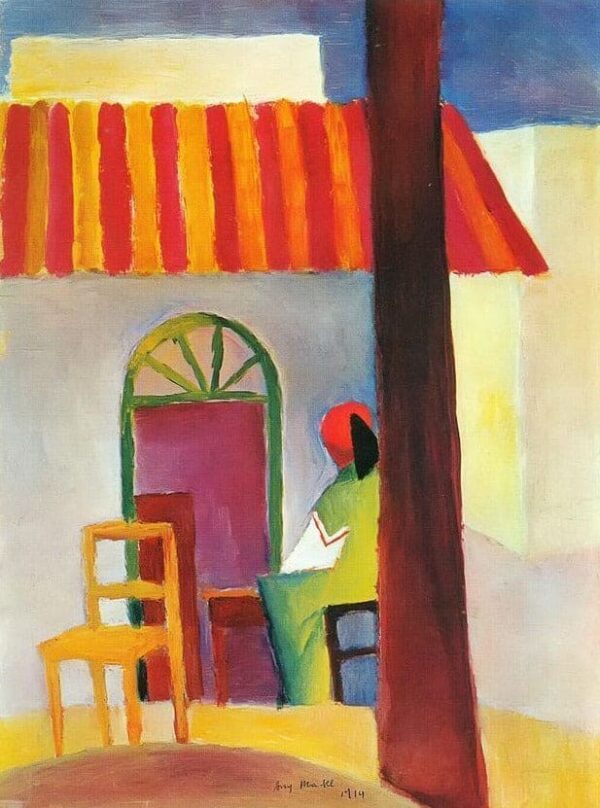 Café turc (I) – August Macke August Macke 70x85