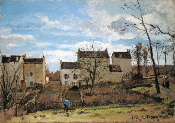 Printemps à Pontoise – Camille Pissarro Camille Pissarro 105x70