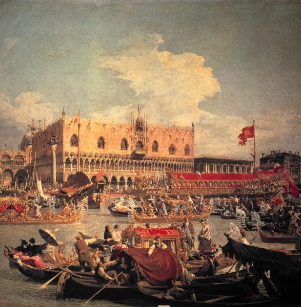 Canaletto / Le retour du Bucentaure – Giovanni Antonio Canal Giovanni Antonio Canal 70x70