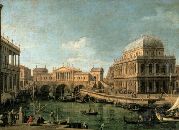 Canaletto / San Giacometto, Venice – Giovanni Antonio Canal Giovanni Antonio Canal 105x70