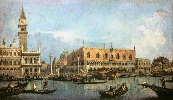 Le Molo et la Piazzetta San Marco, Venise – Giovanni Antonio Canal Giovanni Antonio Canal 120x70