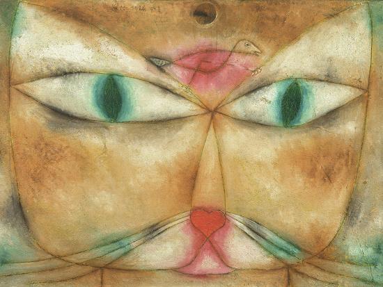 chat et oiseau – Paul Klee Paul Klee 85x75