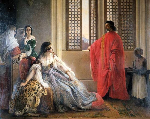 Caterina Cornaro Deposed from the Throne of Cyprus – Francesco Hayez Francesco Hayez 85x75