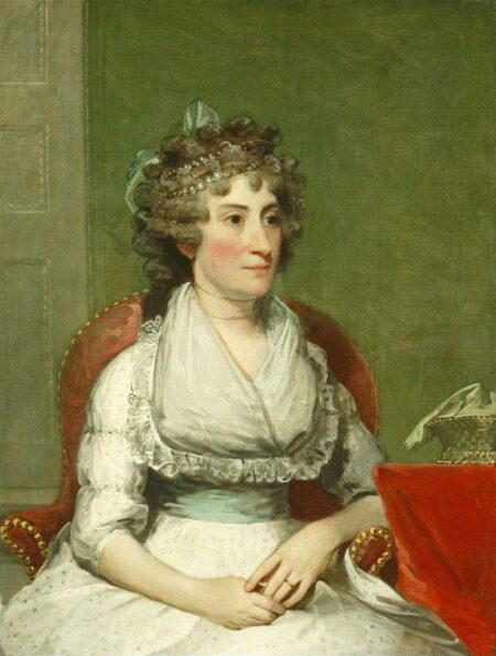 Catherine Yates Pollock (Mme George Pollock) – Gilbert Stuart Gilbert Stuart