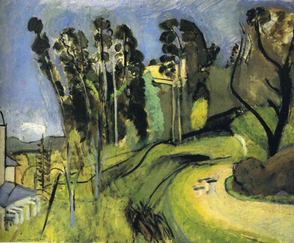 Grand Paysage Mont Alban – Matisse Henri Matisse 85x75