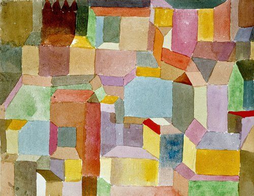 Cité médiévale – Paul Klee Paul Klee 85x75