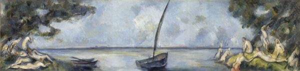 Bateaux et baigneurs – Paul Cézanne Paul Cézanne 180x60