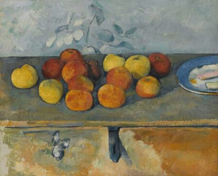 Nature morte avec pommes et biscuits – Paul Cézanne Paul Cézanne