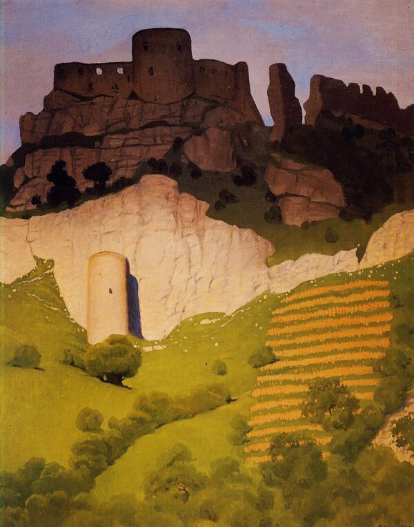 Château Gaillard aux Andelys – Félix Edouard Vallotton Félix Vallotton 70x85