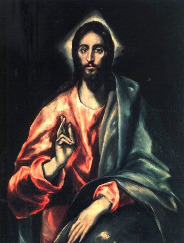 Christ as Saviour – El Greco El Greco 70x85