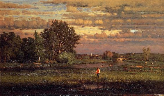 Clearing Up – George Inness George Inness