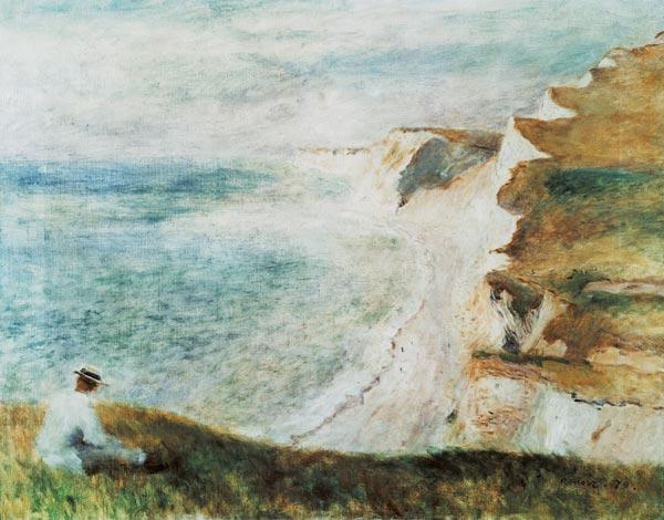 Falaises de Pourville – Pierre-Auguste Renoir Pierre-Auguste Renoir 85x75