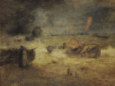 Coast of Cornwall – George Inness George Inness