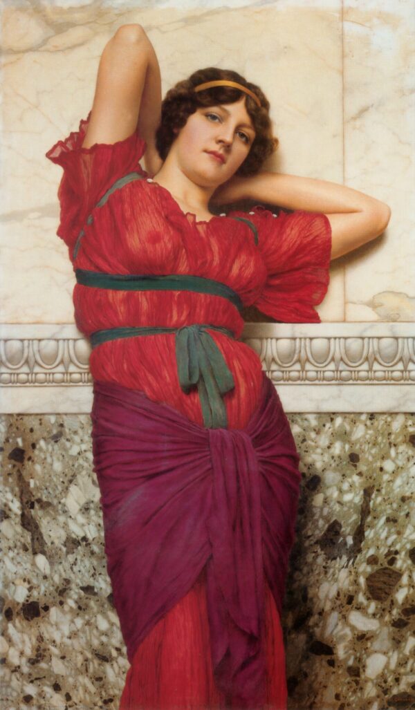 Contemplation – John William Godward John William Godward 70x120