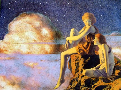 Contentement – Maxfield Parrish Maxfield Parrish