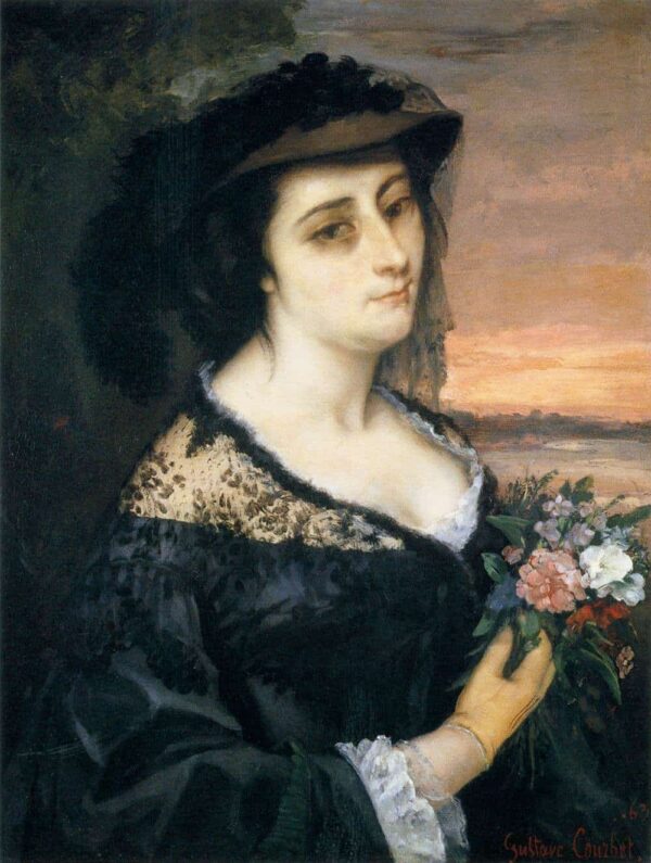 Portrait de Laure Borreau – Gustave Courbet Gustave Courbet