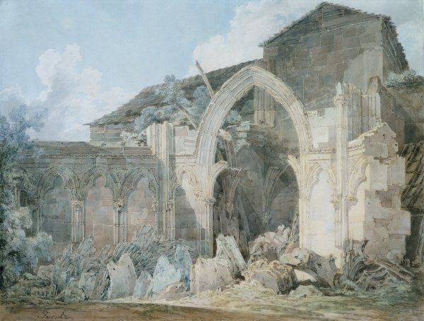 Abbaye de Glastonbury – William Turner William Turner 85x75