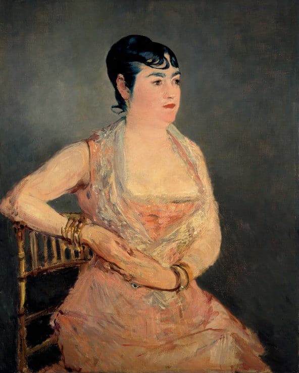 La dame en rose – Edouard Manet Édouard Manet 70x85