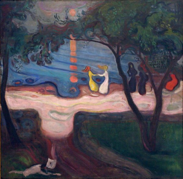 La danse sur le rivage – Edvard Munch Edvard Munch 70x70