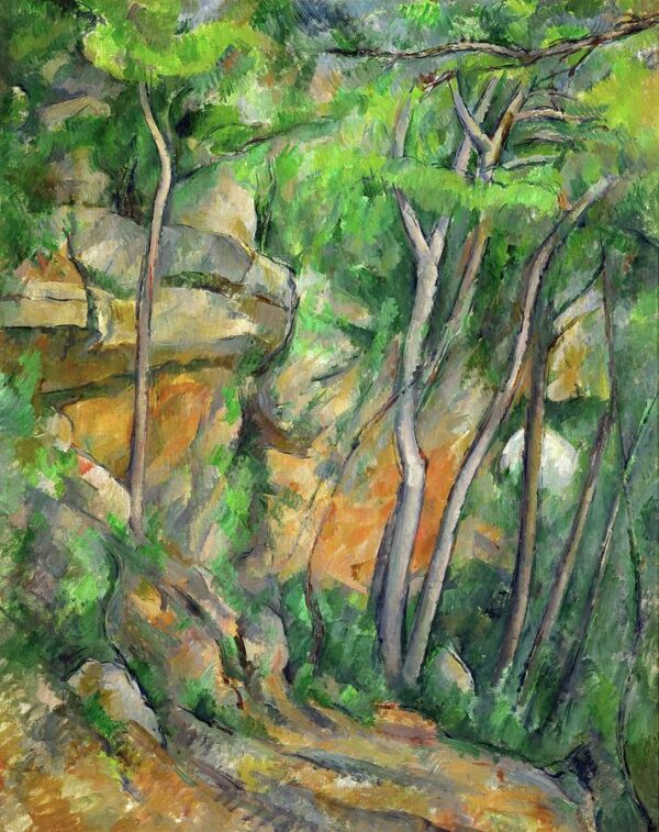 Dans le parc du Chateau Noir – Paul Cézanne Paul Cézanne 70x85