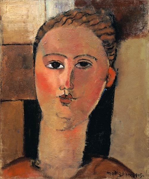 Le visage rouge – Amedeo Modigliani Amedeo Modigliani 70x85