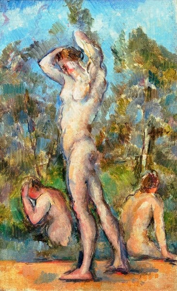 Le bain – Paul Cézanne Paul Cézanne 70x105