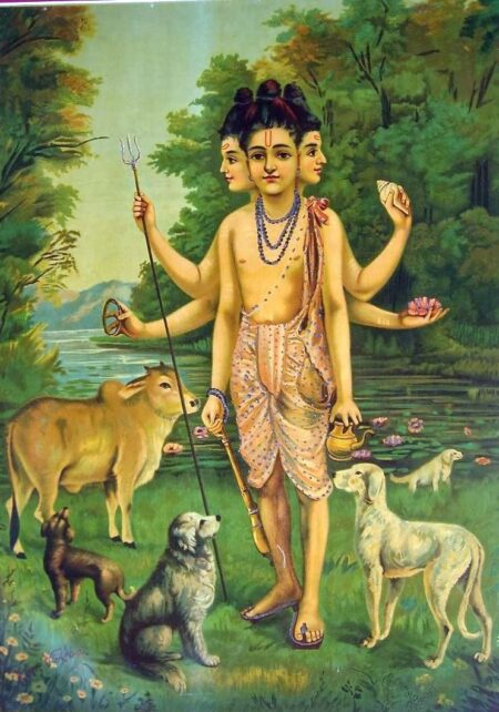 Dattatreya – Raja Ravi Varma Raja Ravi Varma