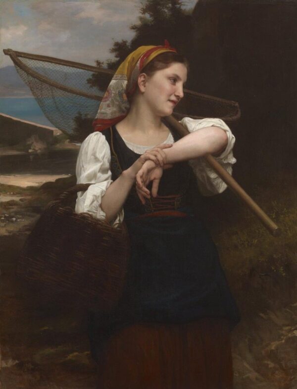 Fille de pêcheur – William Bouguereau William Bouguereau 70x85