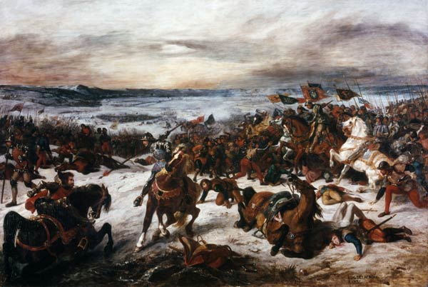 Mort de Charles le Brave – Eugène Delacroix Eugène Delacroix 105x70