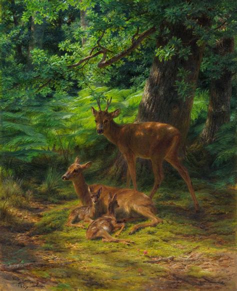 Deer in Repose – Rosa Bonheur Rosa Bonheur 70x85