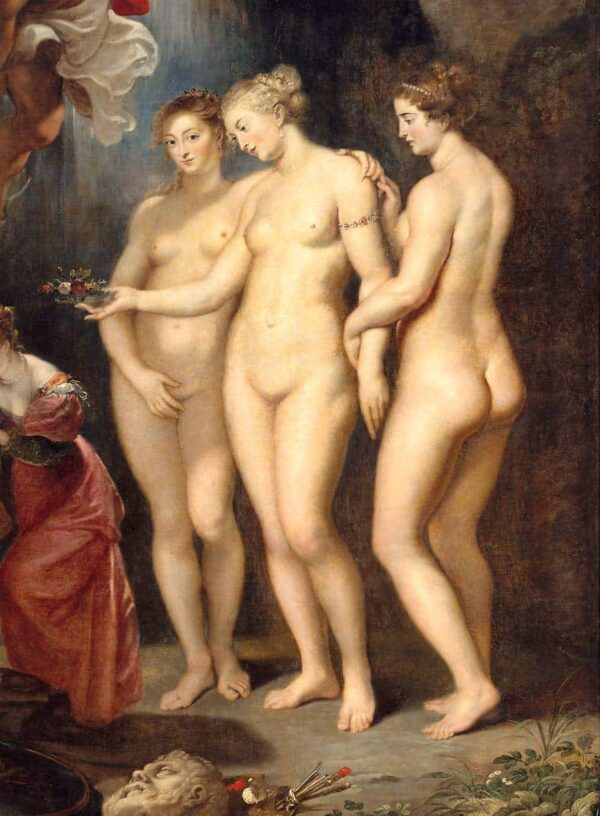 Le cycle des Médicis : L’éducation de Marie de Médicis, détail des Trois Grâces – Peter Paul Rubens Peter Paul Rubens 70x105