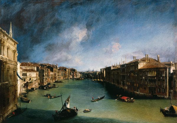 Le Canal Grande du Palazzo Balbi contre des Rialto – Giovanni Antonio Canal Giovanni Antonio Canal 105x70