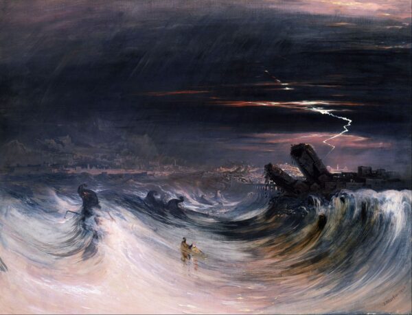 Destruction de Tyr – John Martin John Martin 85x75