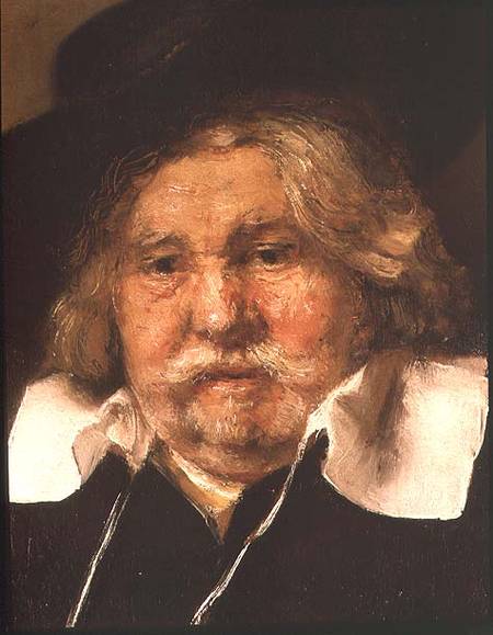 Détail d’un portrait d’un vieil homme – Rembrandt van Rijn Rembrandt van Rijn 70x85