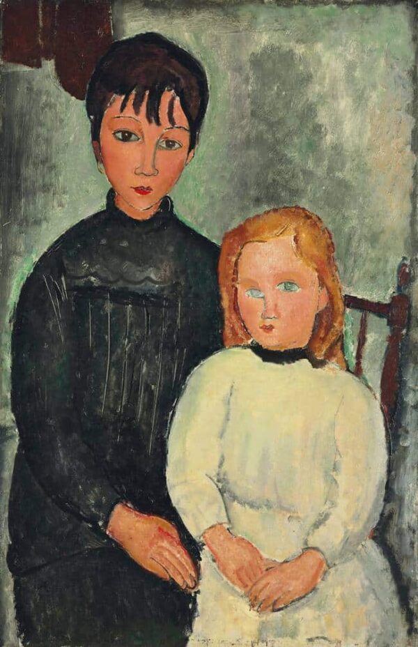 Les deux filles – Amadeo Modigliani 70x105