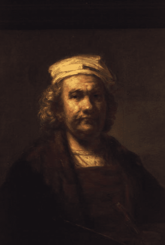 L’auto-portrait c.1660 – Rembrandt van Rijn Rembrandt van Rijn 70x105