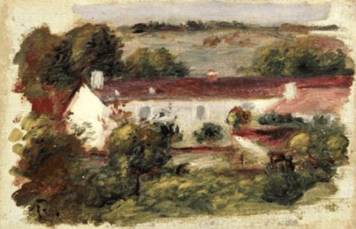 Maison à Essoyes – Pierre-Auguste Renoir Pierre-Auguste Renoir 2