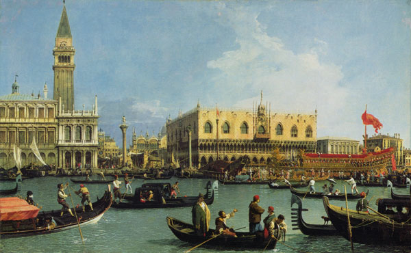 Le retour du Buccintoro, Venise – Giovanni Antonio Canal Giovanni Antonio Canal 105x70