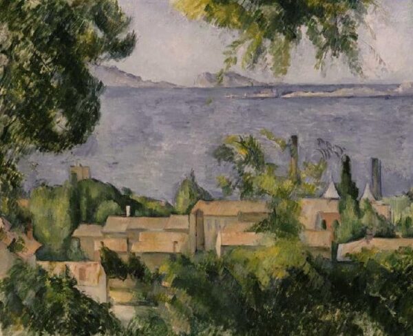 Les toits des maisons de l’Estaque – Paul Cézanne Paul Cézanne 85x75