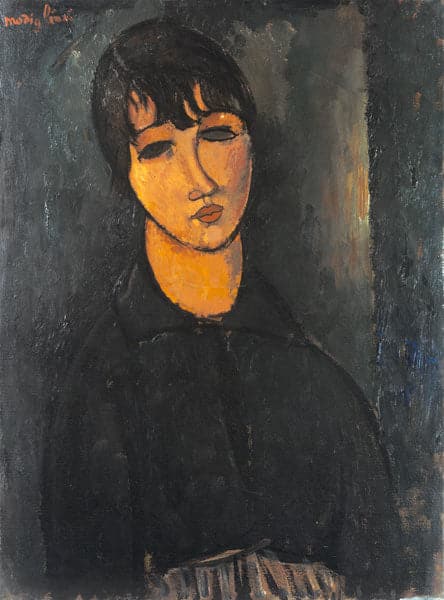 Portrait d’une domestique – Amedeo Modigliani Amedeo Modigliani 70x105