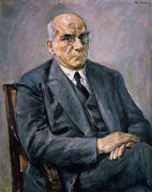 Portrait d’Otto Braun – Max Liebermann Max Liebermann 70x85