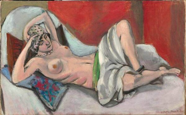 Nu couché avec drapé – Matisse Henri Matisse 105x70