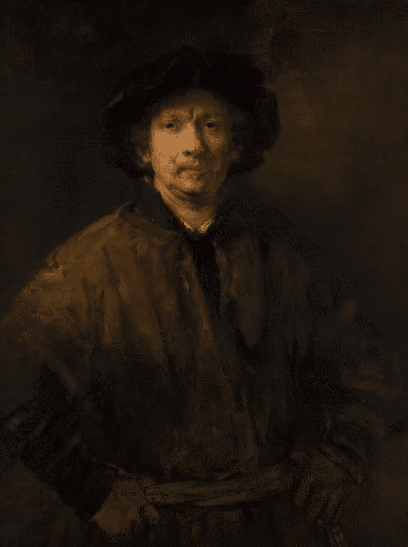 Autoportrait – Rembrandt van Rijn Rembrandt van Rijn 70x85